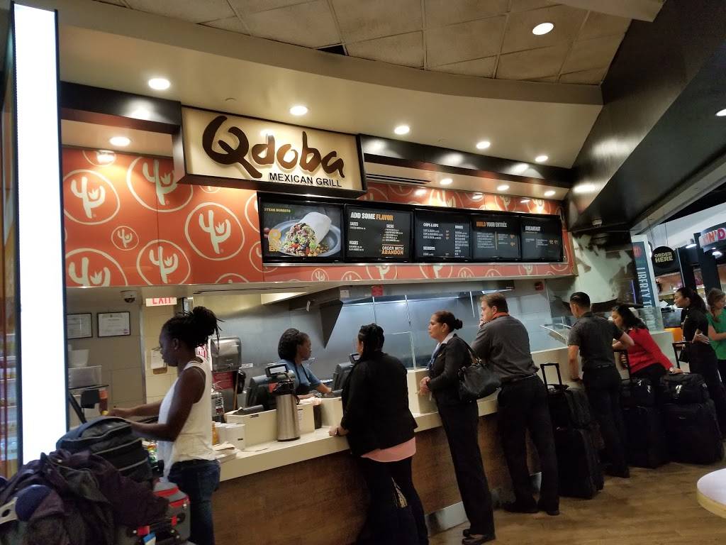 QDOBA Mexican Eats | restaurant | 10 Toler Place Term A Level3 Food Ct Spc A6G, Newark, NJ 07114, USA | 9732420916 OR +1 973-242-0916
