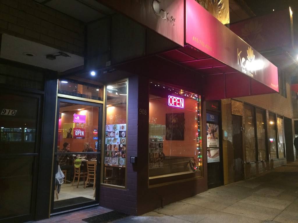Keeva | restaurant | 908 Clement St, San Francisco, CA 94118, USA | 4157424010 OR +1 415-742-4010