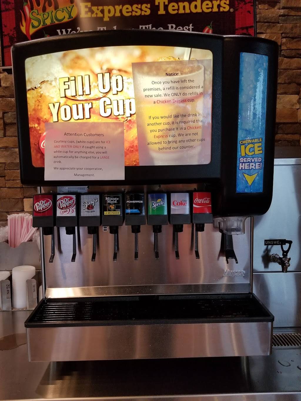 Chicken Express | restaurant | 1021 W Belt Line Rd, DeSoto, TX 75115, USA | 9729205113 OR +1 972-920-5113