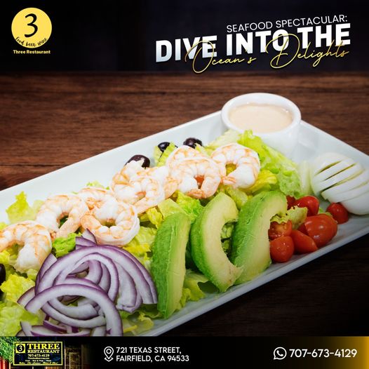 Three Italian Restaurant | restaurant | 721 Texas St, Fairfield, CA 94533, USA | 7076734129 OR +1 707-673-4129