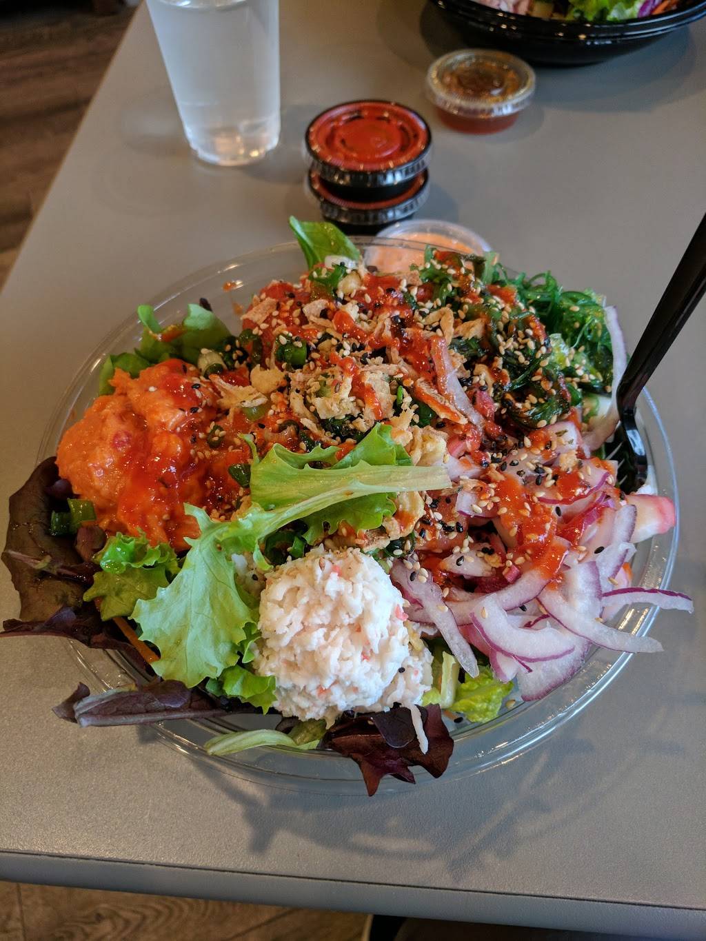 Poke Tiki - Tarzana | restaurant | 18509 Ventura Blvd, Tarzana, CA 91356, USA | 8183447654 OR +1 818-344-7654