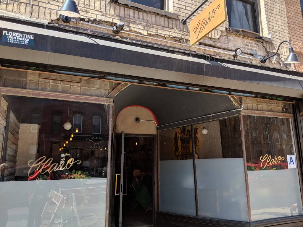 Claro | restaurant | 284 3rd Ave, Brooklyn, NY 11215, USA | 3477213126 OR +1 347-721-3126