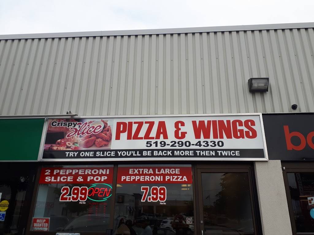 Crispy Slice Pizza &Wings | restaurant | 925 Dundas St, Woodstock, ON N4S 8V3, Canada | 5192904330 OR +1 519-290-4330