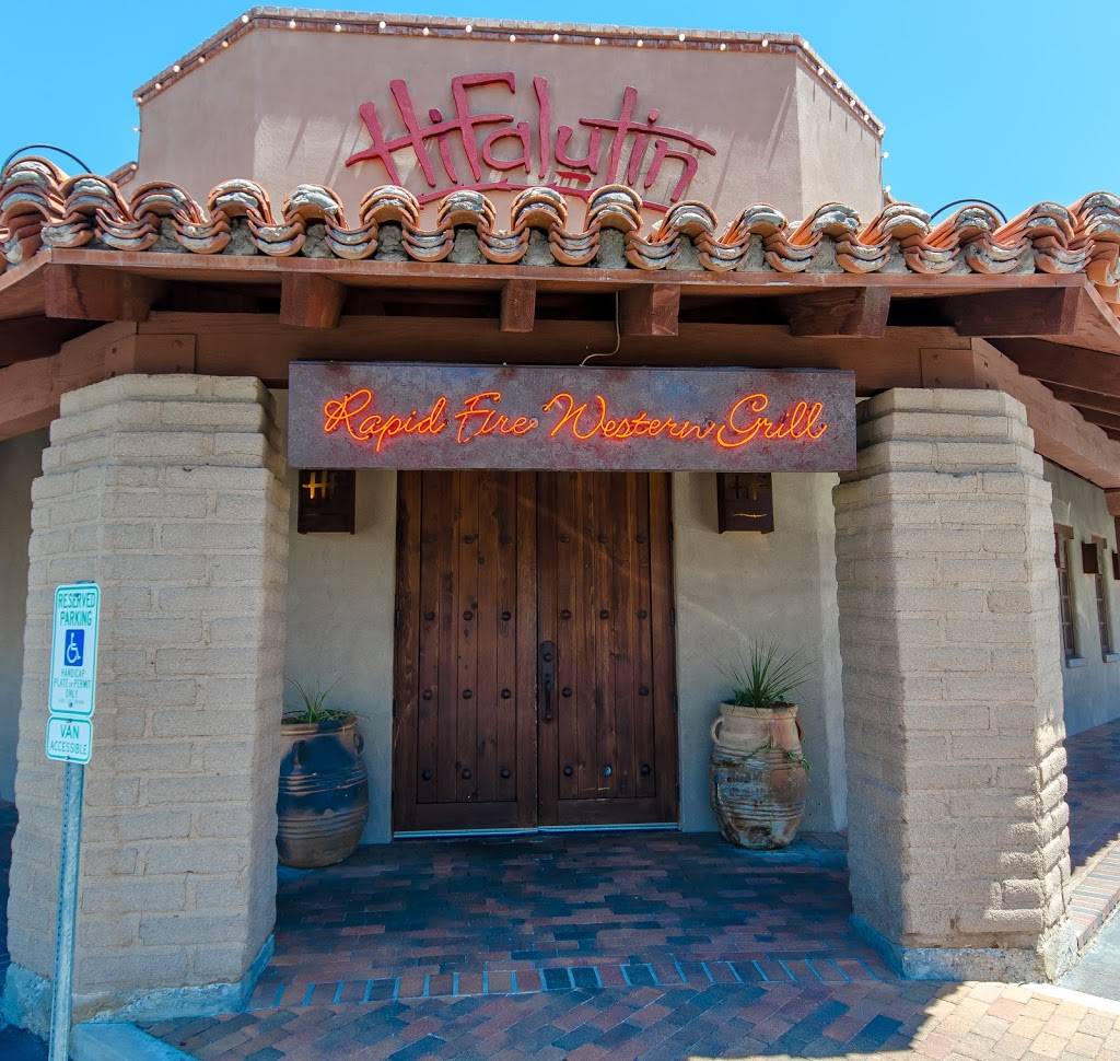 HiFalutin | restaurant | 6780 N Oracle Rd, Tucson, AZ 85704, USA | 5202970518 OR +1 520-297-0518