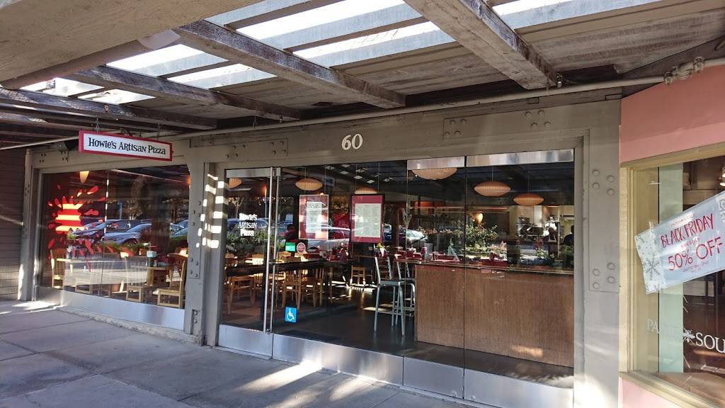 Howies Artisan Pizza | restaurant | 855 El Camino Real #60, Palo Alto, CA 94301, USA | 6503274992 OR +1 650-327-4992