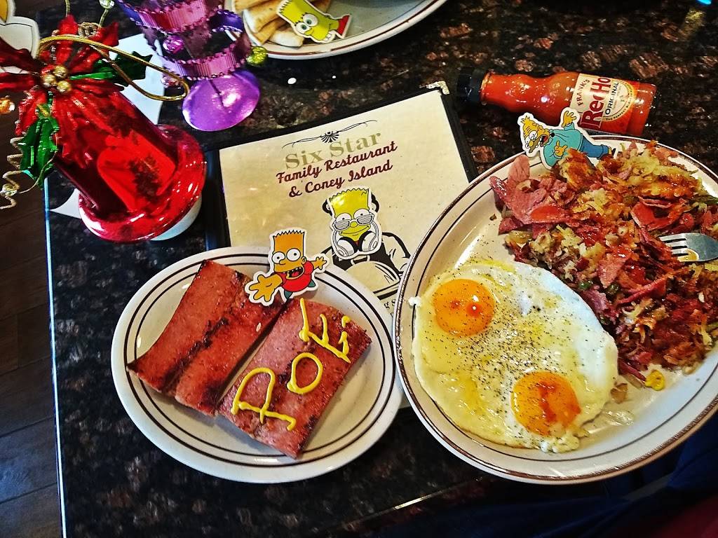 Six Star Family Restaurant | restaurant | 18737 West Rd, Woodhaven, MI 48183, USA | 7346711115 OR +1 734-671-1115