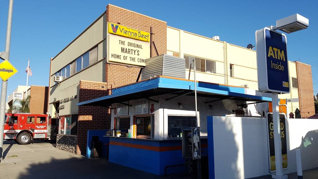 Martys Hamburger Stand | restaurant | 10558 Pico Blvd, Los Angeles, CA 90064, USA | 3108366944 OR +1 310-836-6944
