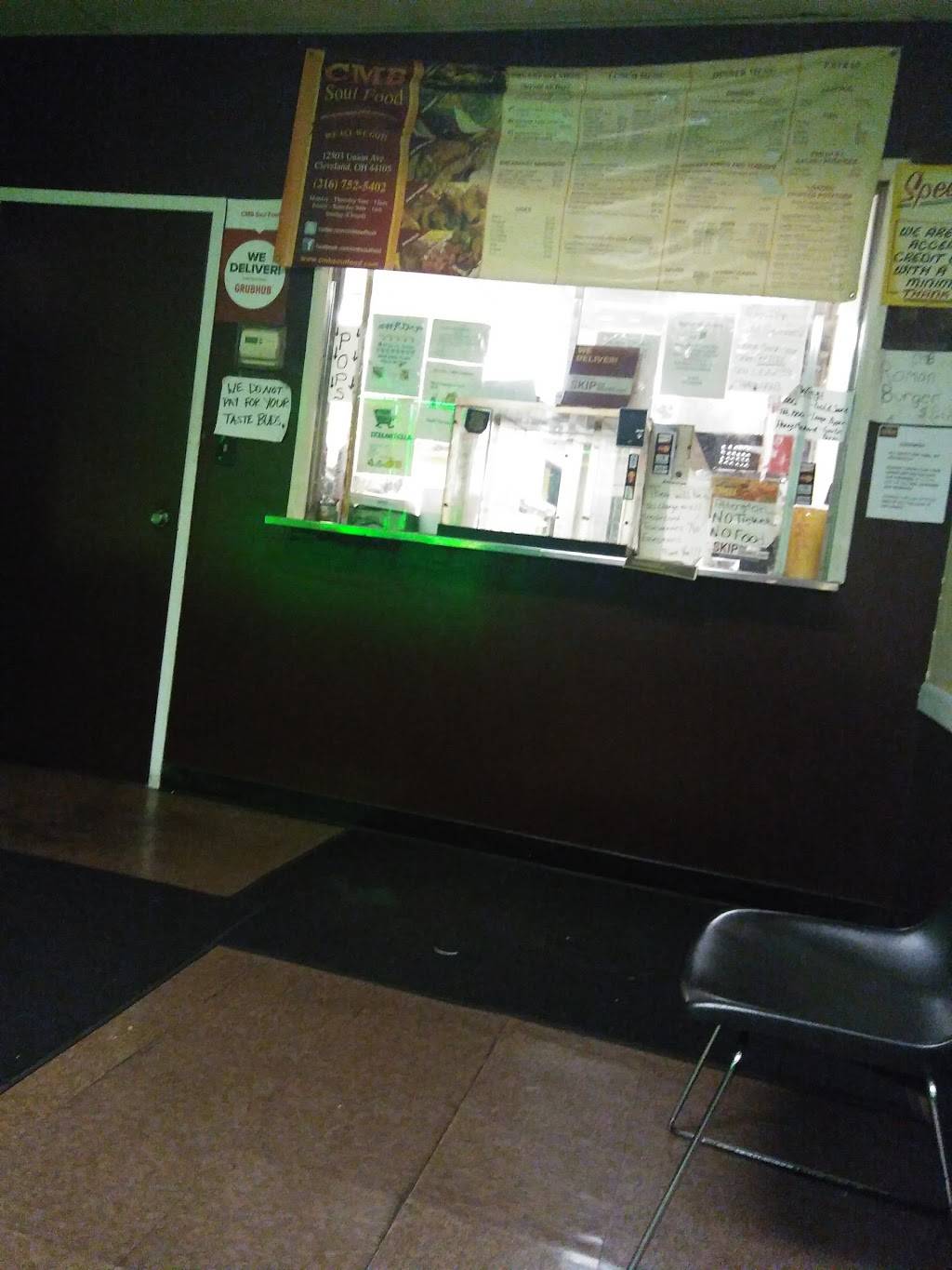 CMB Soul Food | restaurant | 12503 Union Ave, Cleveland, OH 44105, USA | 2167525402 OR +1 216-752-5402