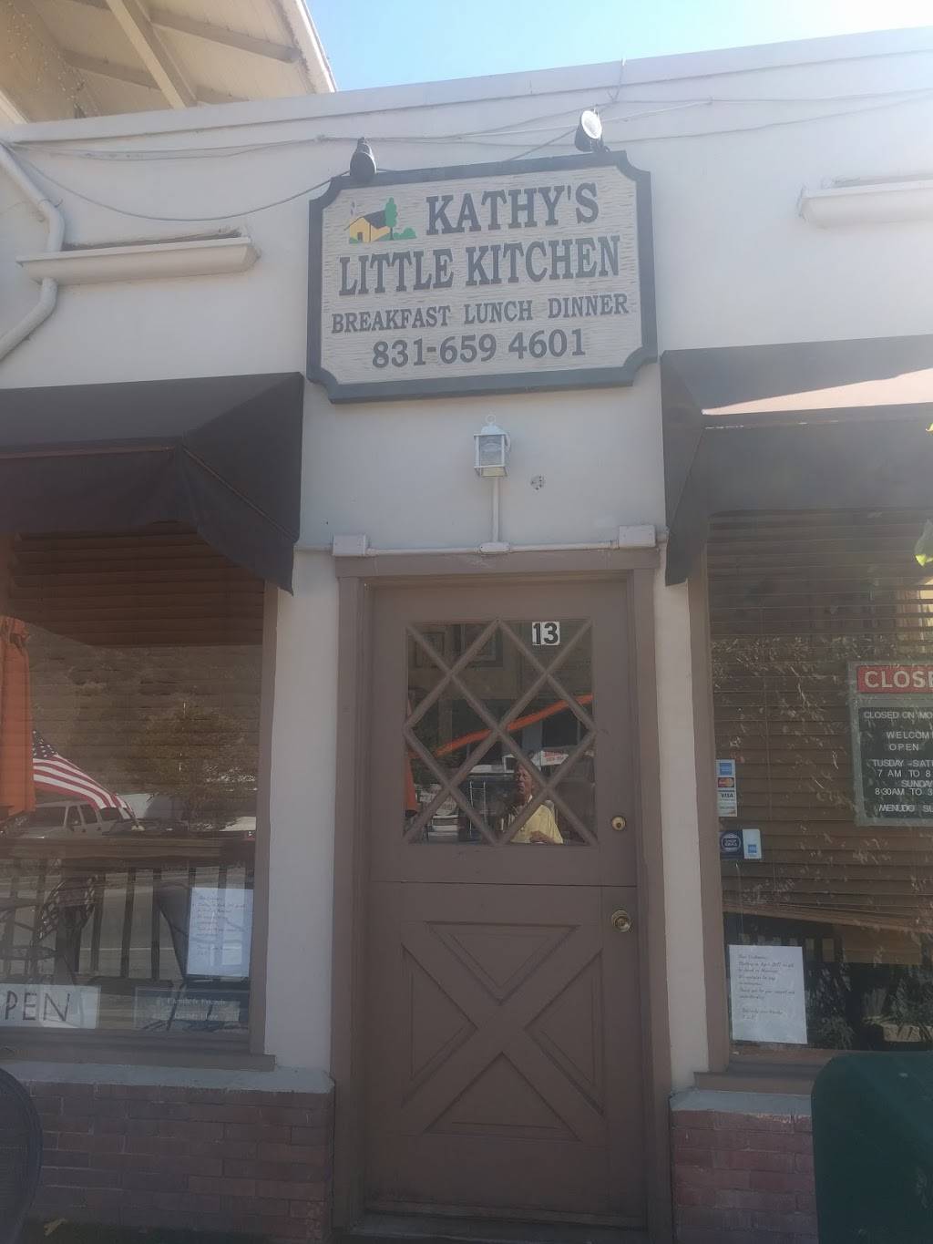 Kathys Little Kitchen | restaurant | 13 W Carmel Valley Rd, Carmel Valley, CA 93924, USA | 8316594601 OR +1 831-659-4601