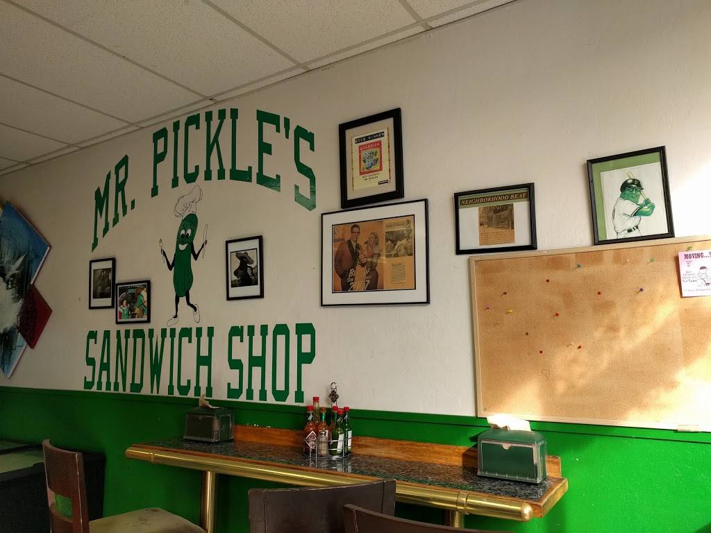 Mr. Pickles Sandwich Shop | meal takeaway | 3380 20th St #103, San Francisco, CA 94110, USA | 4158260143 OR +1 415-826-0143