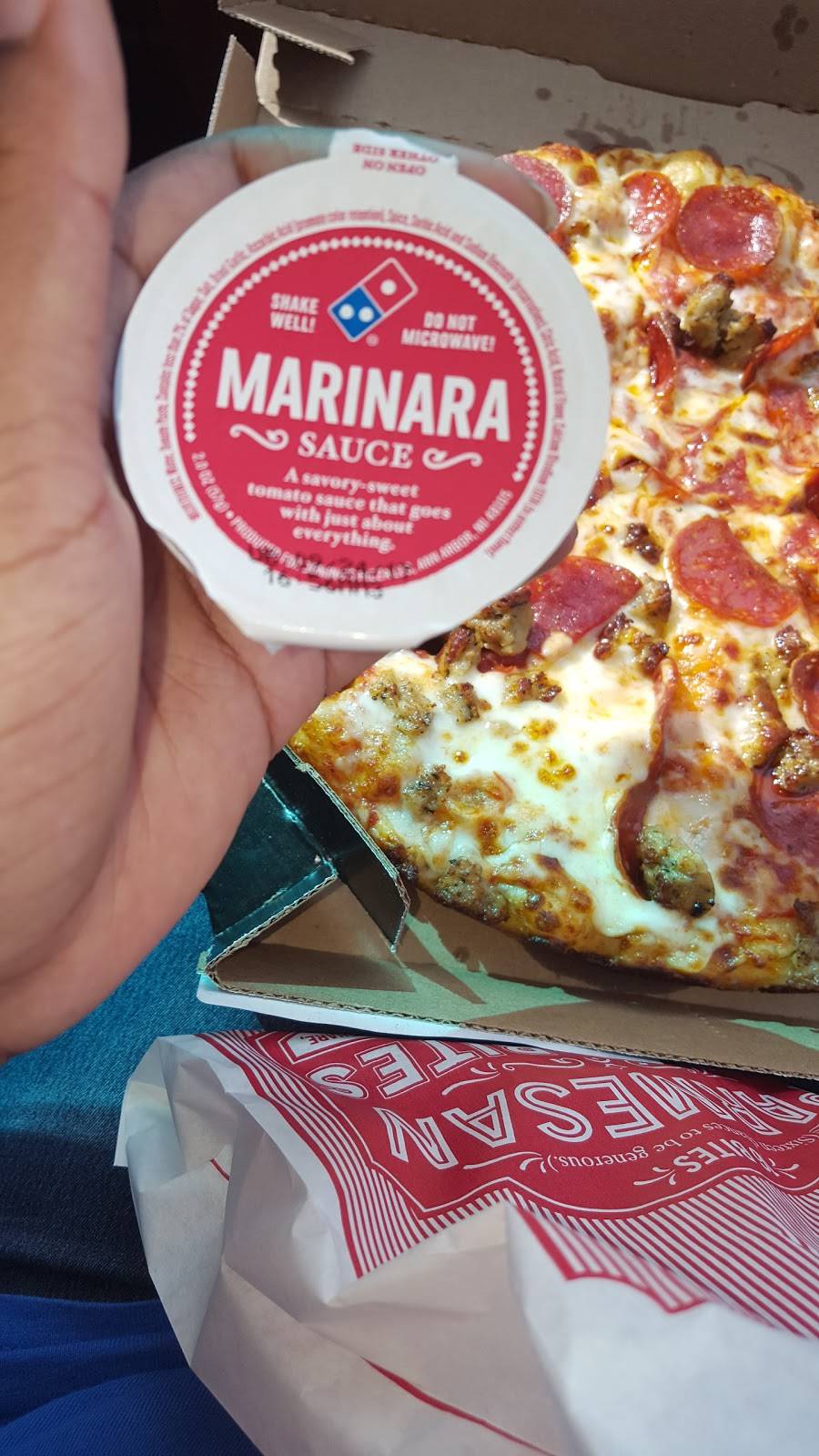 Dominos Pizza | meal delivery | 7772 Gunston Plaza, Lorton, VA 22079, USA | 7035505100 OR +1 703-550-5100