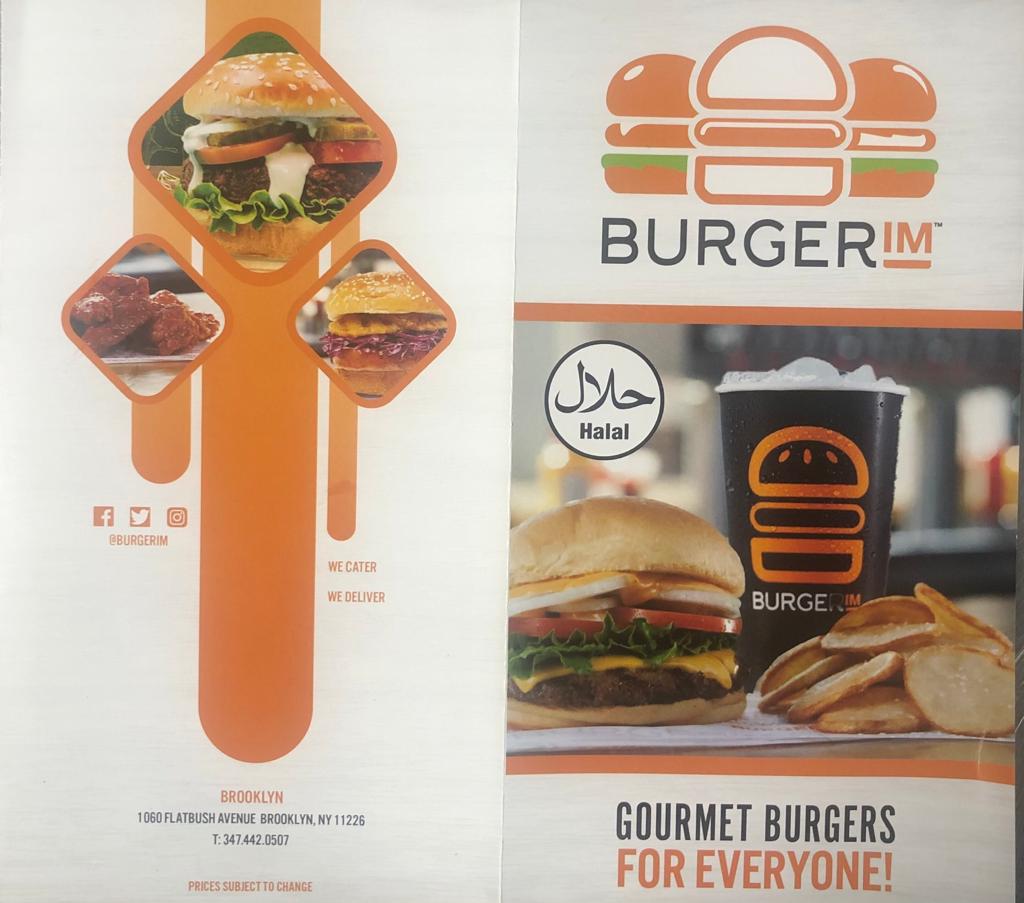 BurgerIM | restaurant | 1060 Flatbush Ave, Brooklyn, NY 11226, USA | 3474420507 OR +1 347-442-0507