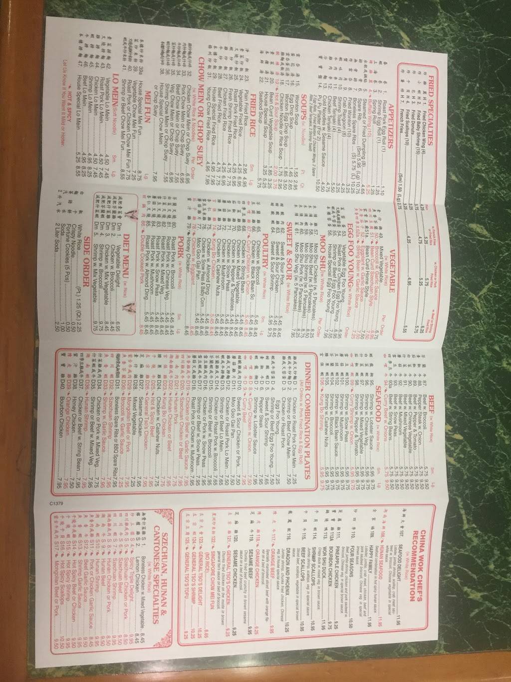 China Wok Chinese Takeout Food | meal takeaway | 2881 Clark Rd #12, Sarasota, FL 34231, USA | 9419268868 OR +1 941-926-8868