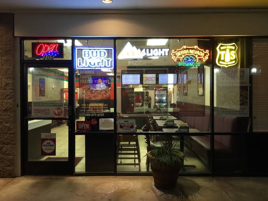 Chicagos Pizza With A Twist | restaurant | 3050 W Shaw Ave #105, Fresno, CA 93711, USA | 5592773737 OR +1 559-277-3737