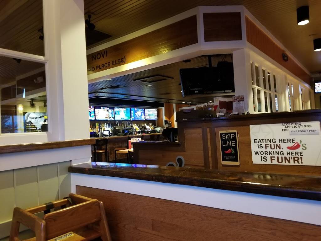 Chilis Grill & Bar | meal takeaway | 20901 Haggerty Rd, Novi, MI 48375, USA | 2483449722 OR +1 248-344-9722