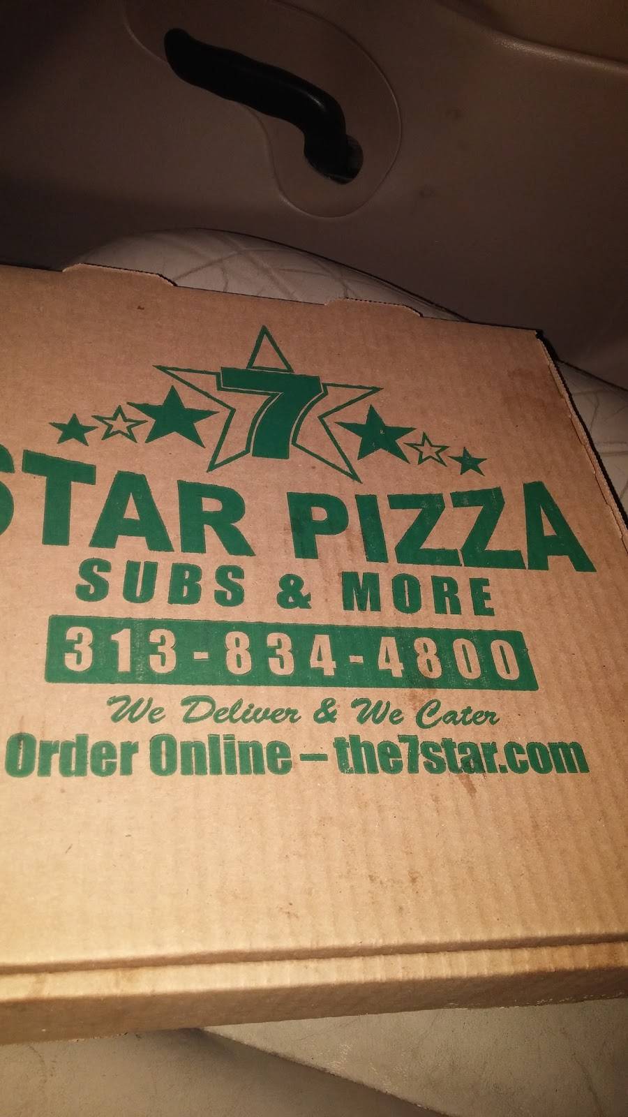 7 STAR PIZZA, Subs and more | restaurant | 7840 Wyoming Ave, Dearborn, MI 48126, USA | 3138344800 OR +1 313-834-4800