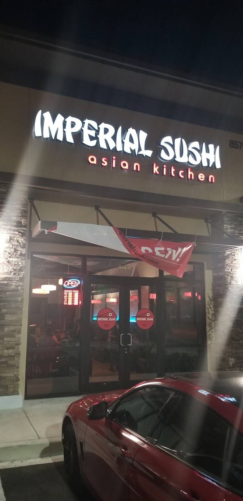 Imperial Sushi Davie | restaurant | 8570 Stirling Rd #101, Hollywood, FL 33024, USA | 9547431909 OR +1 954-743-1909