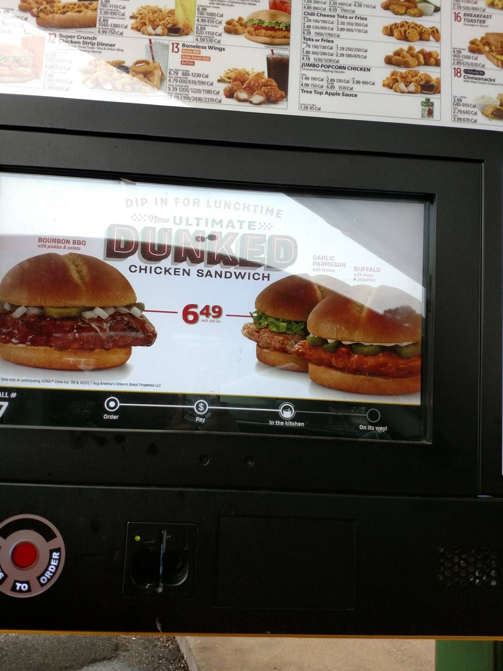 Sonic Drive-In | restaurant | 58 McFarland Blvd, Northport, AL 35476, USA | 2053496117 OR +1 205-349-6117
