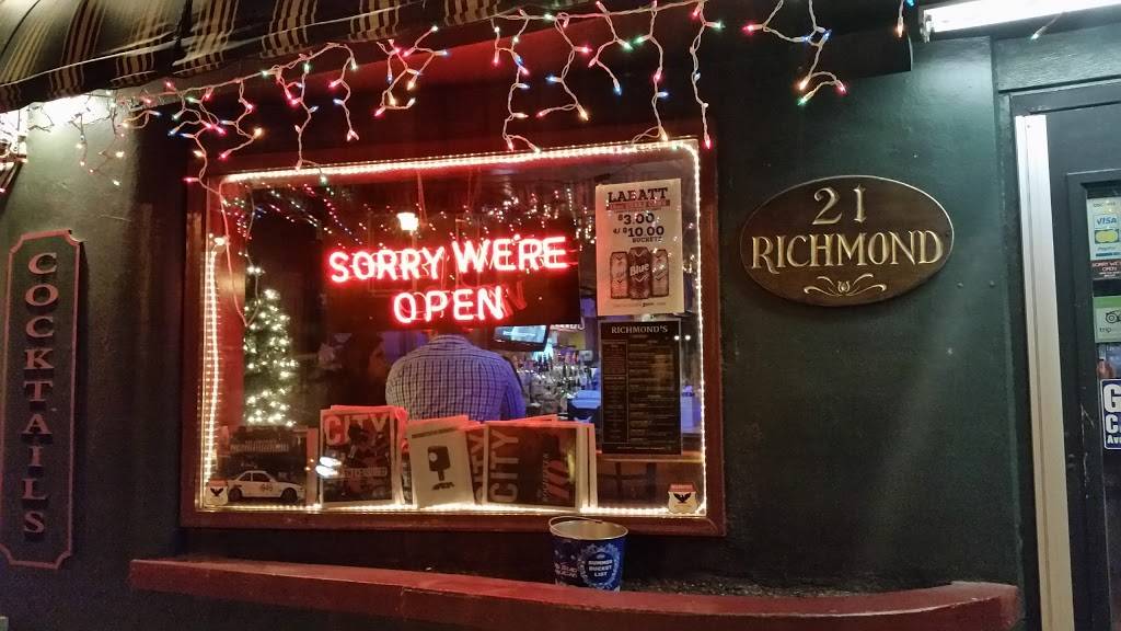 Richmonds | restaurant | 21 Richmond St, Rochester, NY 14607, USA | 5854458323 OR +1 585-445-8323