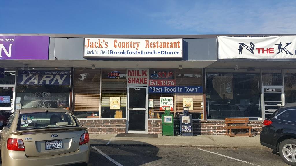 Jacks Country Restaurant | restaurant | 21919 Marine View Dr S, Des Moines, WA 98198, USA | 2068242833 OR +1 206-824-2833