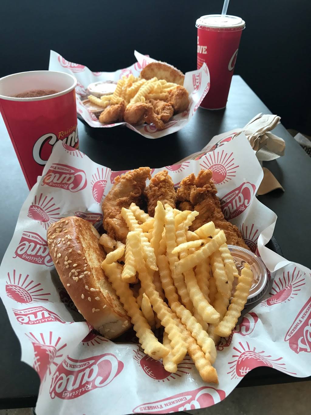 Raising Canes Chicken Fingers | meal takeaway | 8915 Potranco Rd, San Antonio, TX 78251, USA | 2106800303 OR +1 210-680-0303