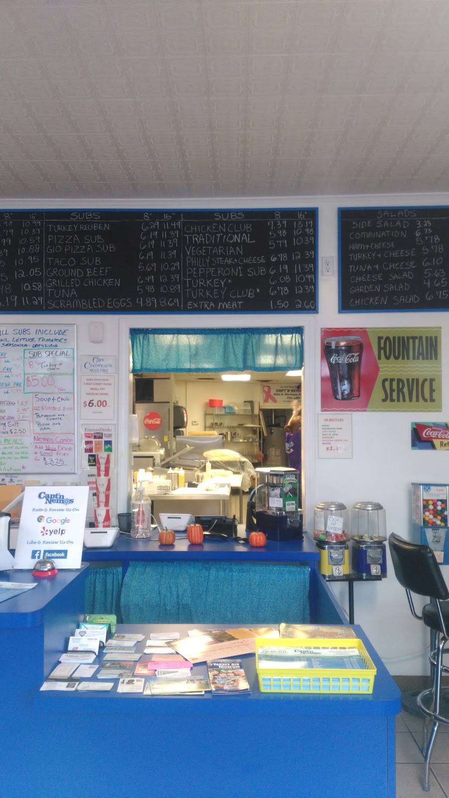 Captn Nemos of Westland | restaurant | 8284 N Merriman Rd, Westland, MI 48185, USA | 7344692944 OR +1 734-469-2944