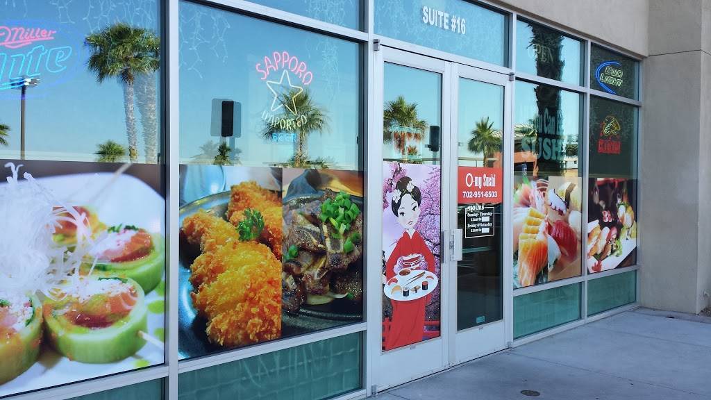 O My Sushi | restaurant | 1000 S Rampart Blvd # 16, Las Vegas, NV 89145, USA | 7029516503 OR +1 702-951-6503
