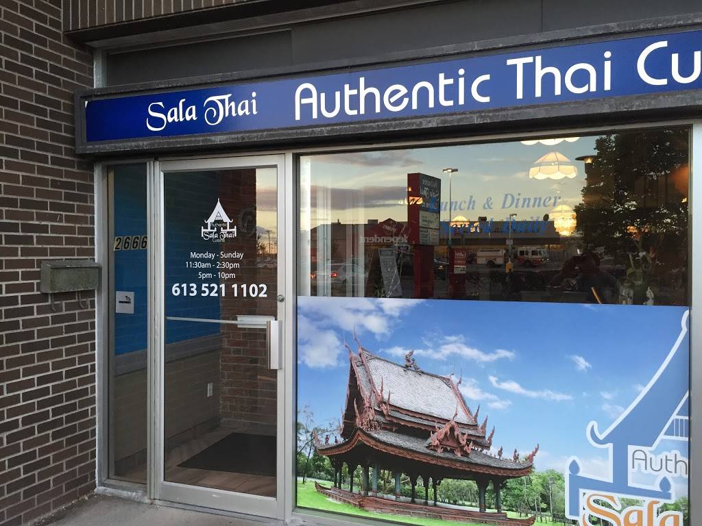 Sala Thai Cuisine | restaurant | 2666 Alta Vista Dr, Ottawa, ON K1V 7T4, Canada | 6135211102 OR +1 613-521-1102