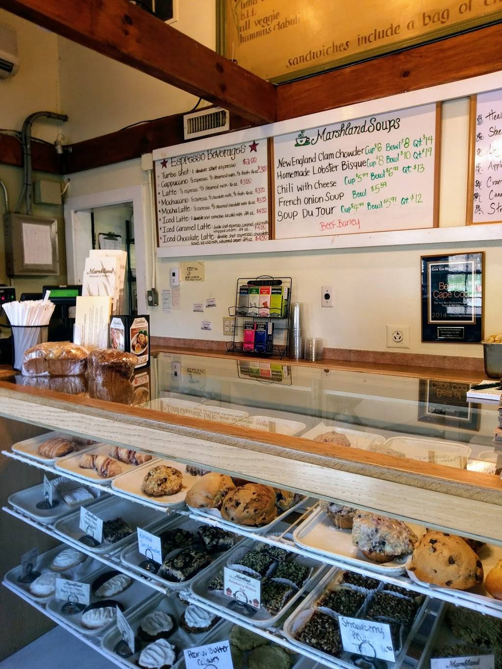 Marshland Restaurant & Bakery | restaurant | 109 MA-6A, Sandwich, MA 02563, USA | 5088889824 OR +1 508-888-9824