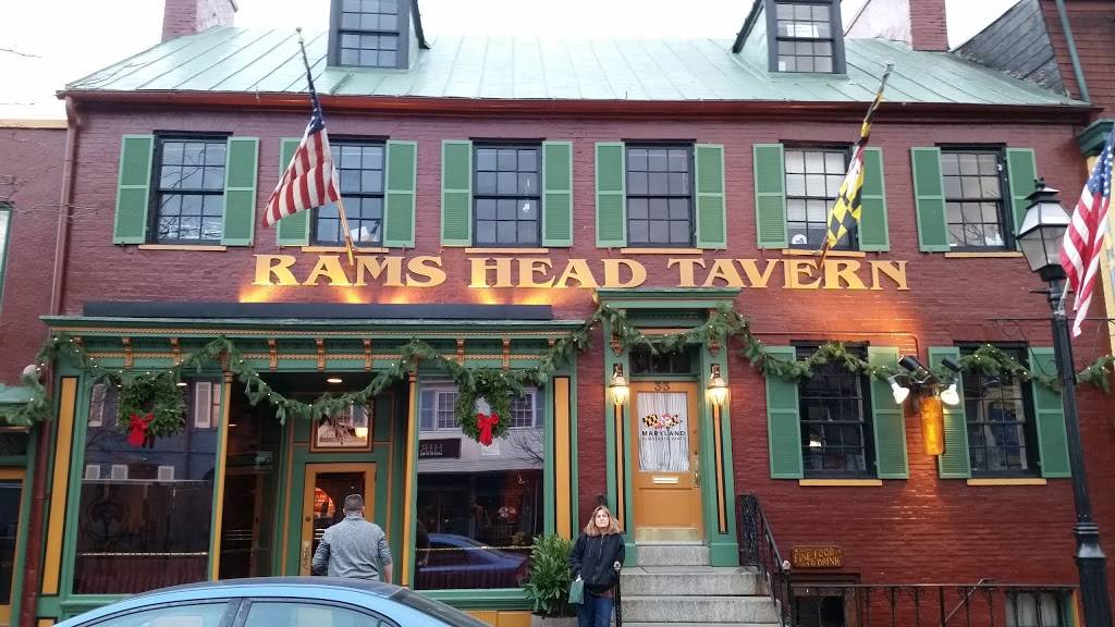 Rams Head Tavern | restaurant | 33 West St, Annapolis, MD 21401, USA | 4102684545 OR +1 410-268-4545