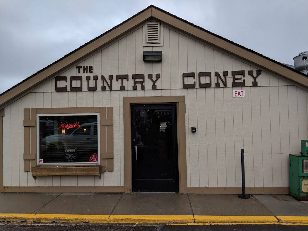 Country Coney | restaurant | 1040 S Lapeer Rd, Oxford, MI 48371, USA | 2486287712 OR +1 248-628-7712