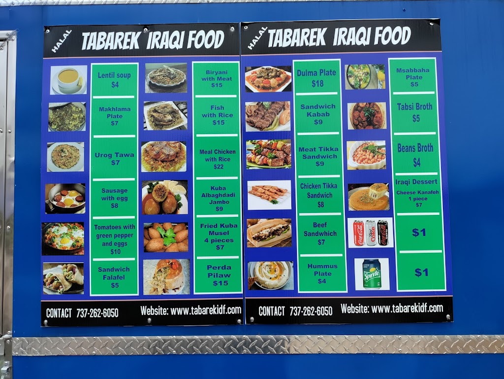 Tabarek Iraqi Food | restaurant | 12410 N Lamar Blvd, Austin, TX 78758, USA | 7372626050 OR +1 737-262-6050