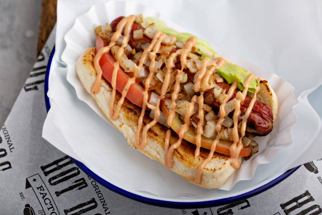 The Original Hot Dog Factory Voorhees NJ | restaurant | 910 Haddonfield-Berlin Rd Suite 3, Voorhees Township, NJ 08043, USA | 8562582857 OR +1 856-258-2857