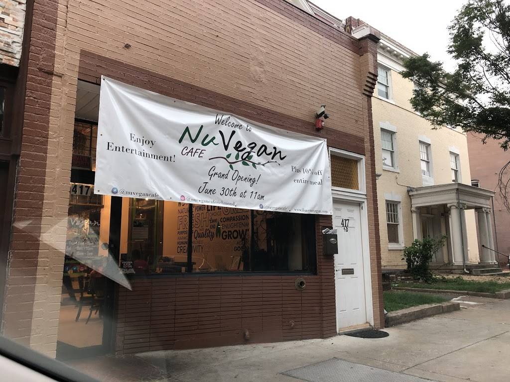 NuVegan Cafe | restaurant | 417 W Grace St, Richmond, VA 23220, USA | 8046584322 OR +1 804-658-4322