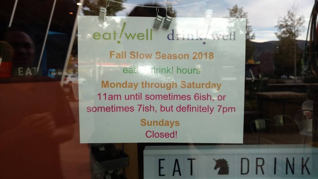 eat + drink | cafe | 56 Edwards Village Blvd #104, Edwards, CO 81632, USA | 9709261393 OR +1 970-926-1393