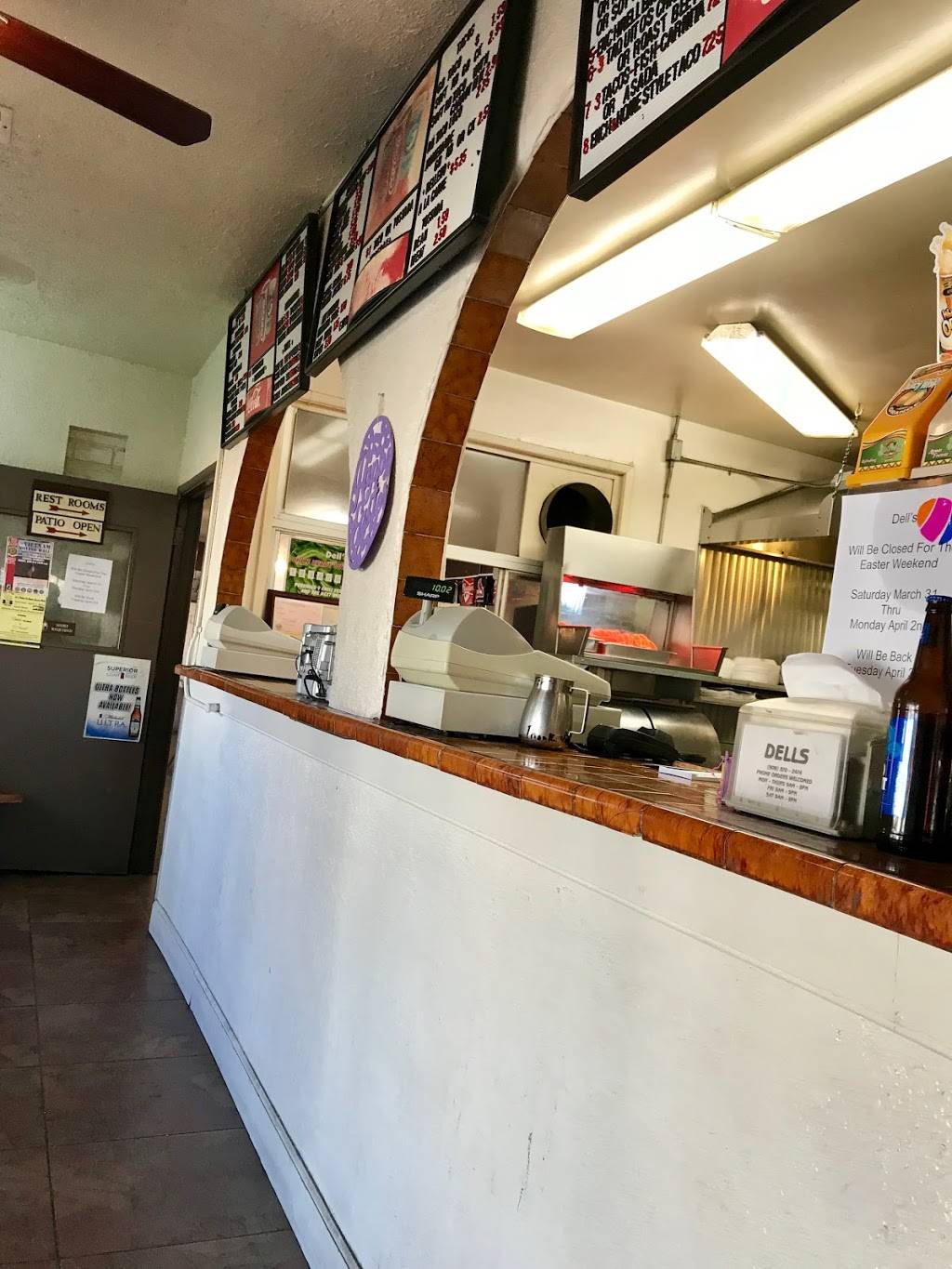 Dells | restaurant | 531 S La Cadena Dr, Colton, CA 92324, USA | 9093702474 OR +1 909-370-2474