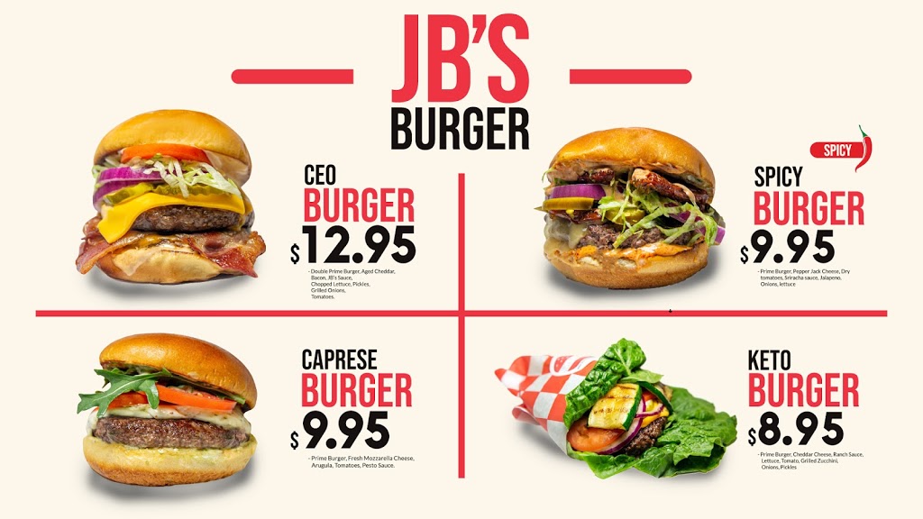 JB’s Burger | restaurant | JBs Burger Curbside, 5860 Glades Rd, Boca Raton, FL 33431, USA | 5619610755 OR +1 561-961-0755