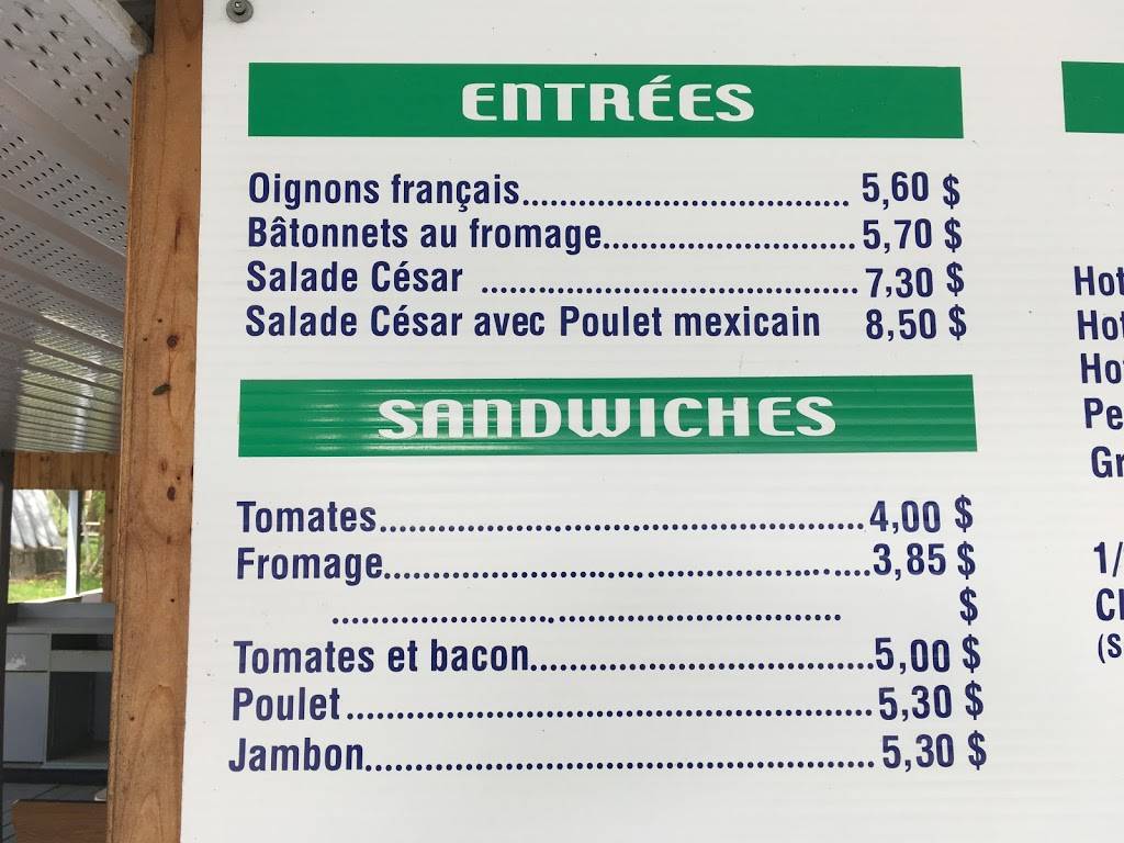 Casse-Croute La Place Enr | restaurant | 243 Rte De LEcole, Saint-Sylvère, QC G0Z 1H0, Canada | 8192852557 OR +1 819-285-2557