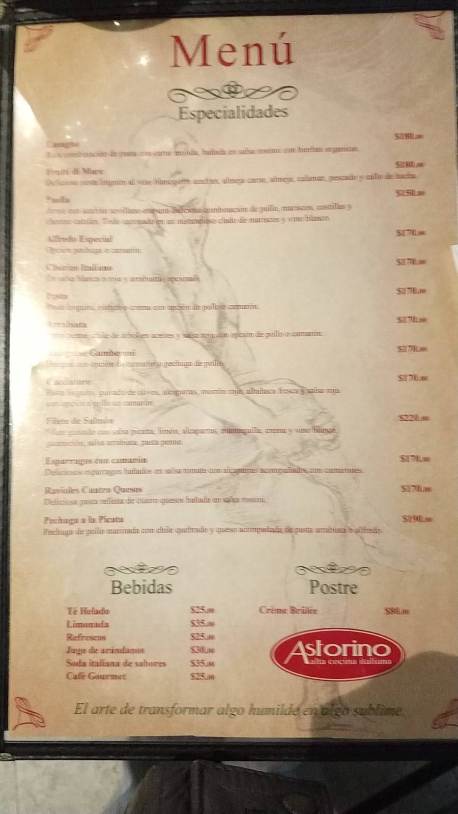 Astorino | restaurant | Paseo Estrella del Mar 121, Playas, Playas Coronado, Tijuana, B.C., Mexico | 016646305655 OR +52 664 630 5655