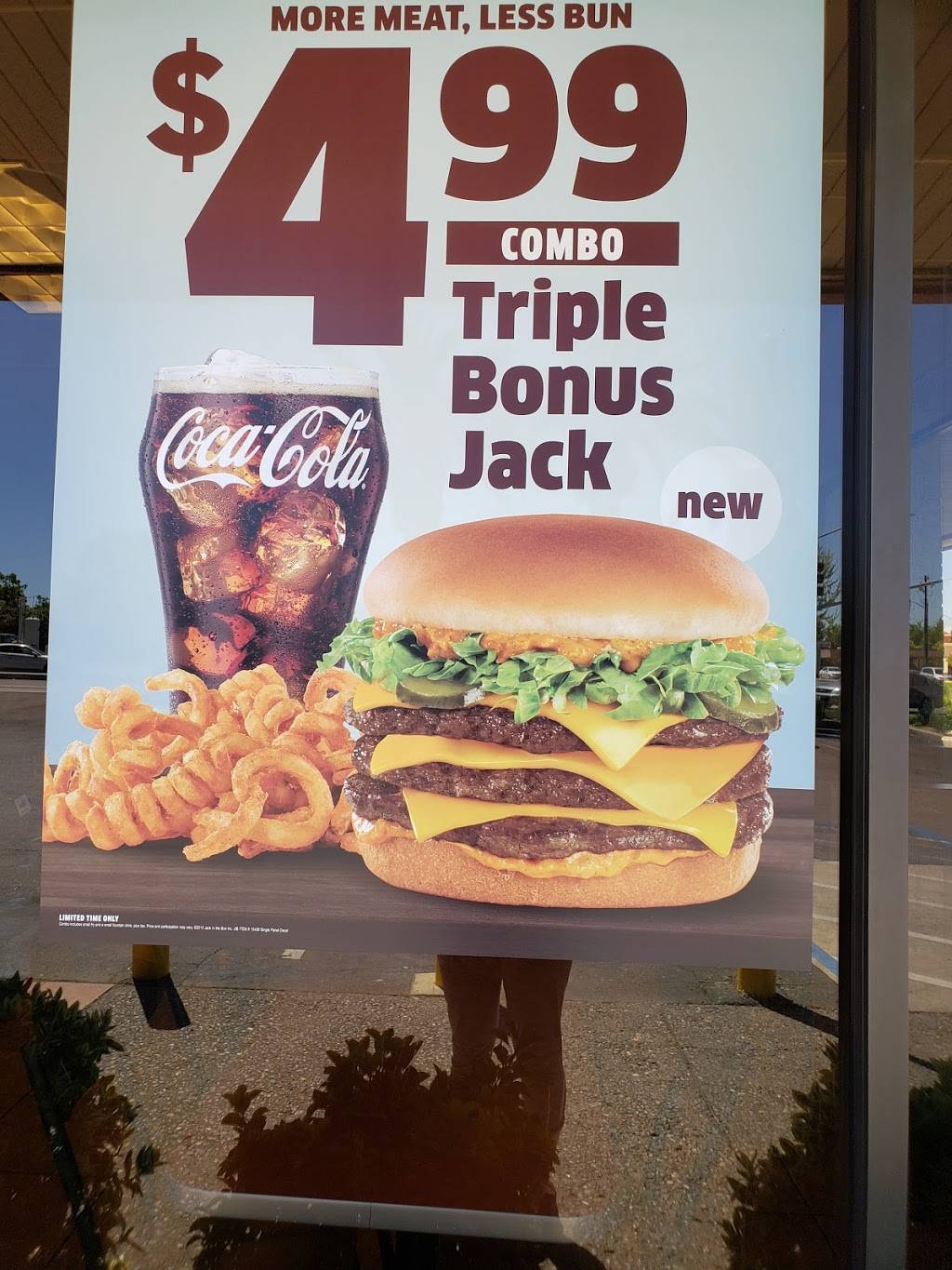 Jack in the Box | restaurant | 5845 Marconi Ave, Carmichael, CA 95608, USA | 9164876876 OR +1 916-487-6876