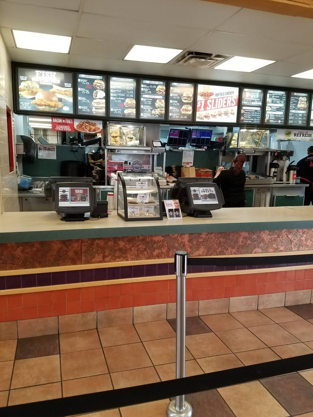 Arbys | restaurant | 2040 Lebanon Church Rd, West Mifflin, PA 15122, USA | 4126507749 OR +1 412-650-7749