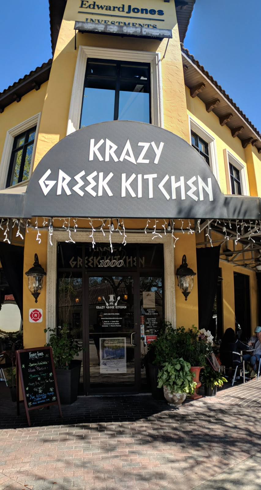 Krazy Greek Kitchen | restaurant | 142 W Lakeview Ave #1000, Lake Mary, FL 32746, USA | 4073307482 OR +1 407-330-7482