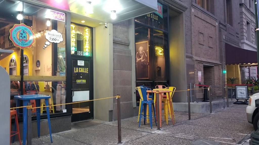 La Calle Tacos & Cantina | restaurant | 909 Franklin St, Houston, TX 77002, USA | 8327358226 OR +1 832-735-8226
