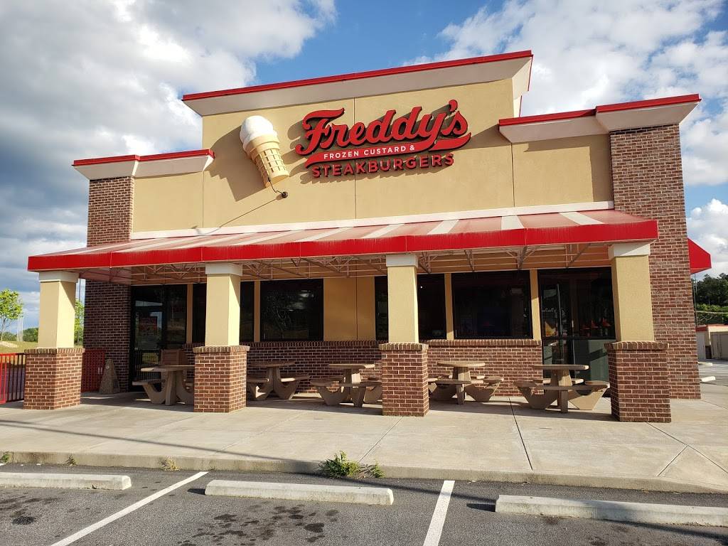 Freddys Frozen Custard & Steakburgers | restaurant | 120 E Main St, Cartersville, GA 30121, USA | 7703348676 OR +1 770-334-8676