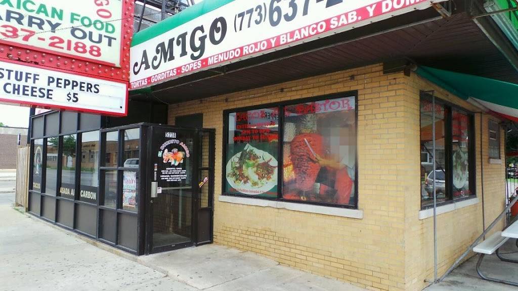 El Burrito Amigo | meal takeaway | 5238 W Grand Ave, Chicago, IL 60639, USA | 7736372188 OR +1 773-637-2188