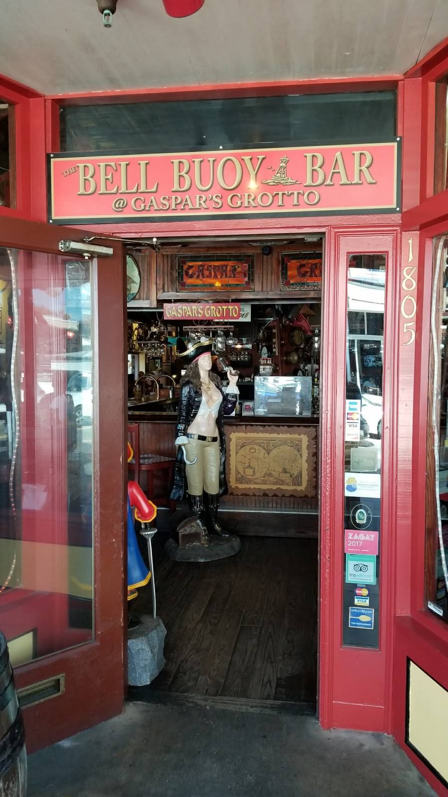 Gaspars Grotto | restaurant | 1805 E 7th Ave, Tampa, FL 33605, USA | 8132485900 OR +1 813-248-5900