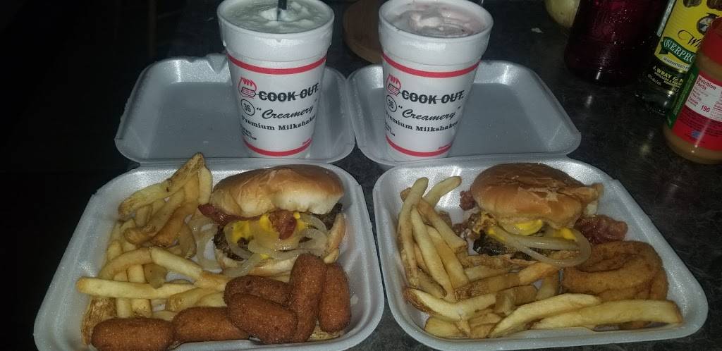Cook Out | restaurant | 1818 Monticello Ave, Norfolk, VA 23235, USA | 7579623781 OR +1 757-962-3781