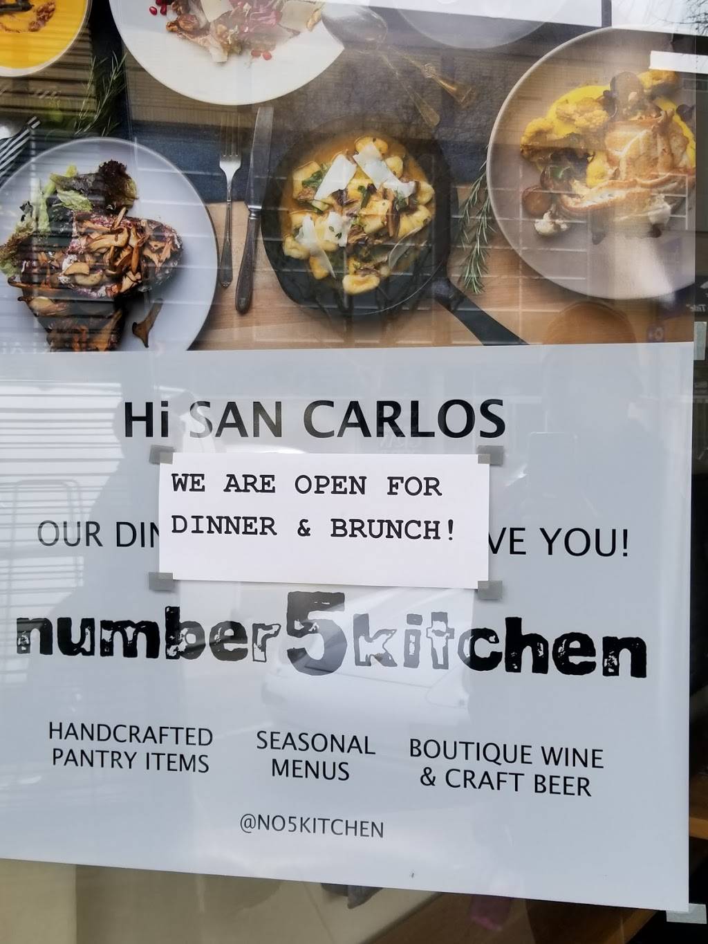 number5kitchen | restaurant | 663 Laurel St, San Carlos, CA 94070, USA | 6506659655 OR +1 650-665-9655