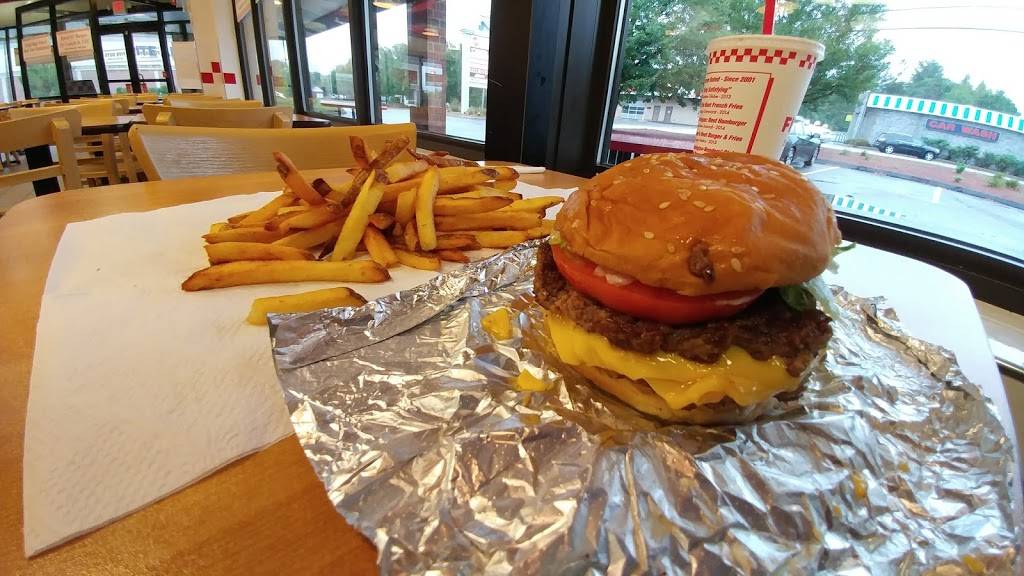 Five Guys | meal takeaway | 9 Medway Rd, Milford, MA 01757, USA | 5083810652 OR +1 508-381-0652