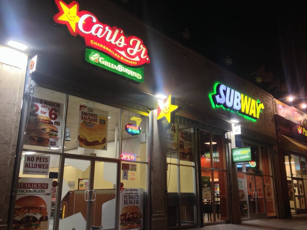 Carls Jr. / Green Burrito | restaurant | 2110 W 7th St, Los Angeles, CA 90057, USA | 2137007684 OR +1 213-700-7684